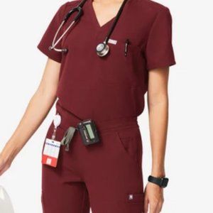 Figs Burgundy Scrub Set (Limited Edition)